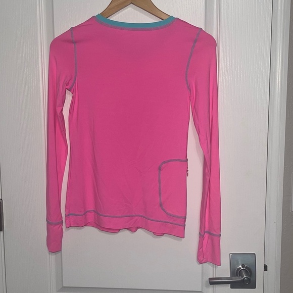 LILLY PULITZER UPF 50+ LUXLETIC RENAY SUNGUARD IN MULTI IN FULL BLOOM NEON PINK - Picture 6 of 7